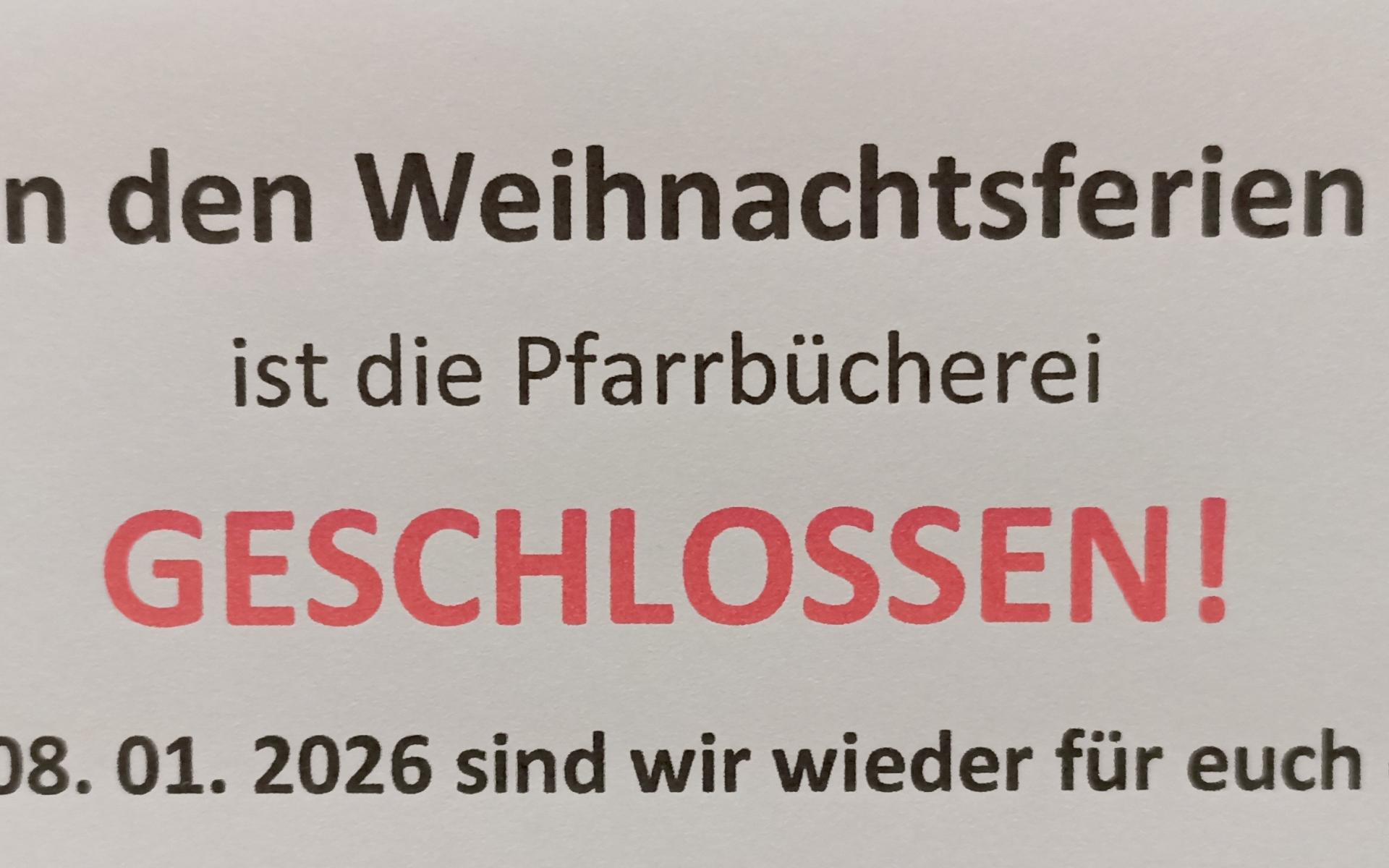 Geschlossen